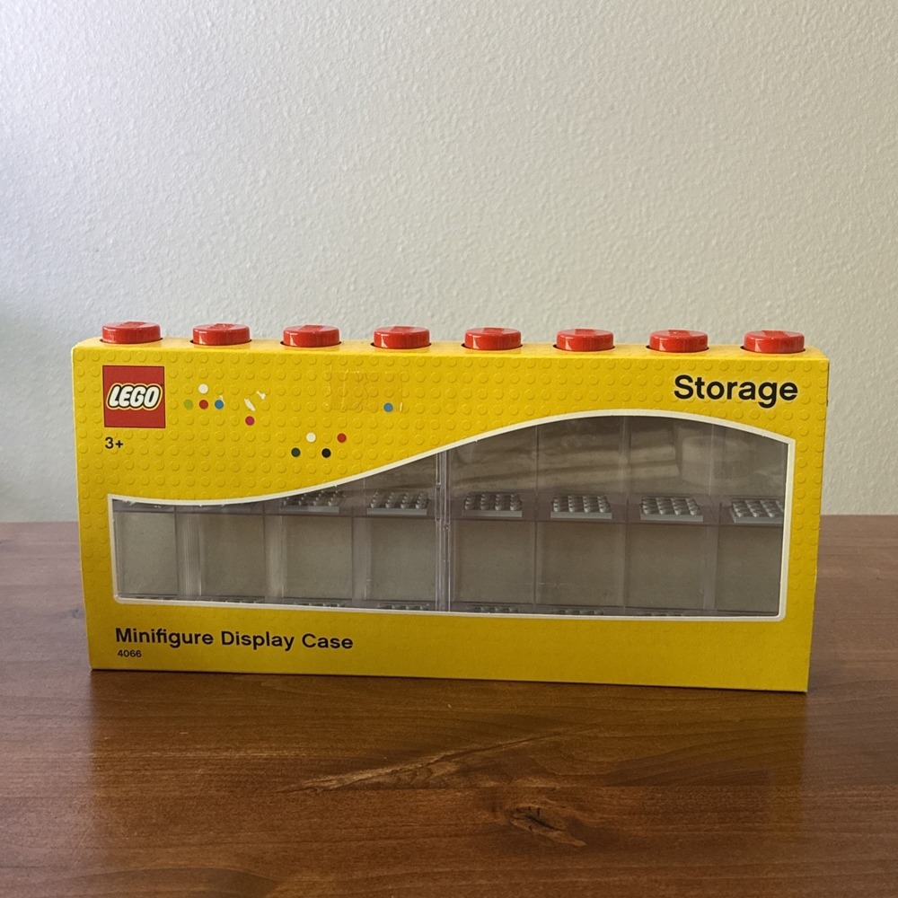 LEGO Storage Products: 40660601  Mini figures Display Case 16 Red NEW